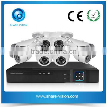 Popular Model AHD 8CH CCTV KIT 720P DVR Security Camera System