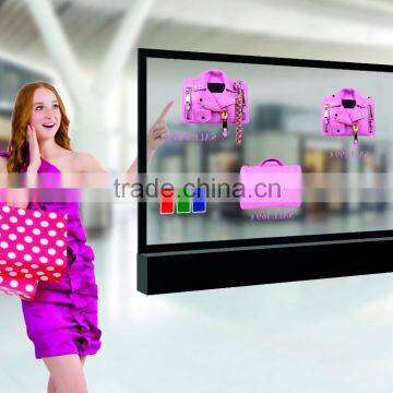 EKAA 42 inch pop transparent lcd digital advertising monitor