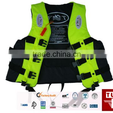 Quality Solas Approved Polyester Foam Life Jacket for Surfing