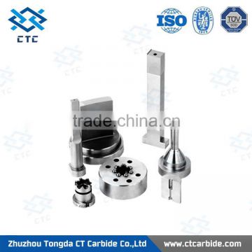 Ground and polished tungsten carbide twist drill with good long-term dimensional stability