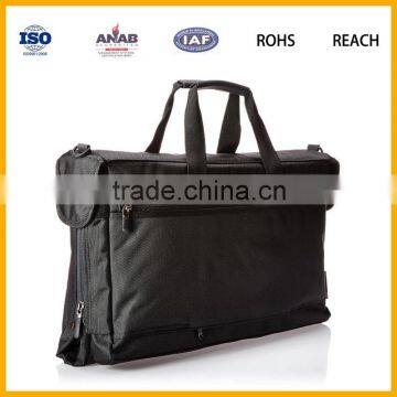 Best Selling Designer Portable Foldable Business Suit Bag Costume Garment Bag with Strap and Handle