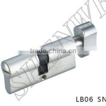 LB06 SN door cylinder, cylinder lock body, furniture hardware, door lock