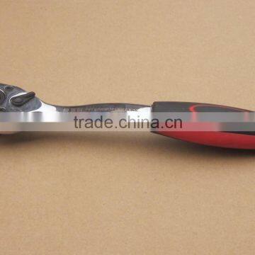 High Quality Anti-Slip Rubber Handle Long Ratchet Wrench