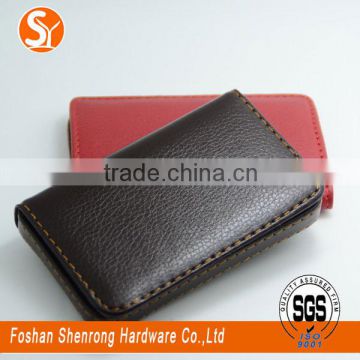 Attractive design laser/engraving logo availbale leather name card holders with cheap price