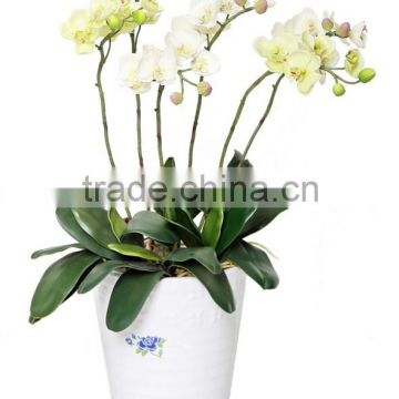 Life-like artificial orchids bonsai for decoration