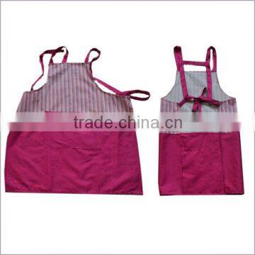 Cotton Print One Pockets Kitchen Apron photo-2
