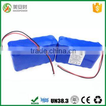 14.8V 7.8Ah 18560 li ion battery