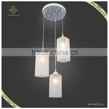 New Fashion white glass pendant light for dining room,modern dinning lamp