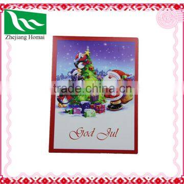 Christmas Santa Claus postcard for gift