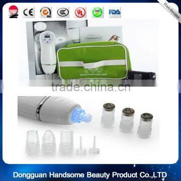 2016 Portable Dermabrasion Vacuum Facial Cleaner Blackhead Remover Skin Beauty Device