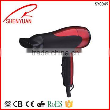 hot selling Mini dc 900w~1400w travel hair dryer hair blower household salon drying hair style