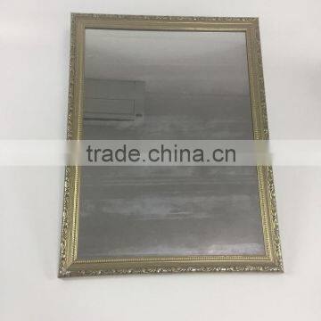 2016 new designed plain framed wall mirror