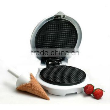 Ice cream waffle cone maker with regulator