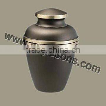 handmade fancy centerpiece urns for church decoration | black standing urns