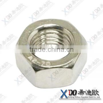 AL6XN stainless steel standard size nut din934