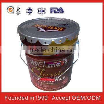 1.5l round tin can chemical with ISO9001 FDA & SGS