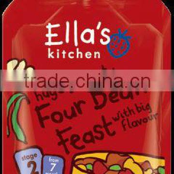 Ella's Kitchen Organic Four Bean Feast 130g Stage 2 (7 months +)