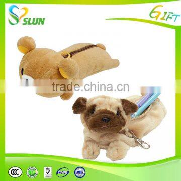 Customized Soft Plush Stuffed Pen Bag,Plush Pencil Bag photo-3