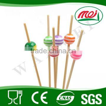 bbq decoration thin bamboo skewer