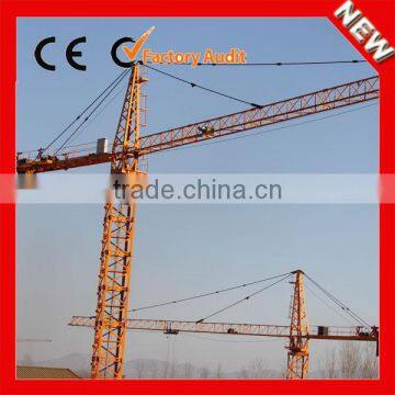 Heavy Duty Luffing Jjib Crane/Building Self-erect Luffing Crane 6t Load Capacity Tower CraneTZ50(4810)
