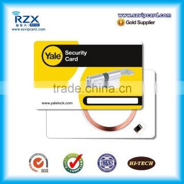 Cheap price 125KHz RFID card with 4C printing