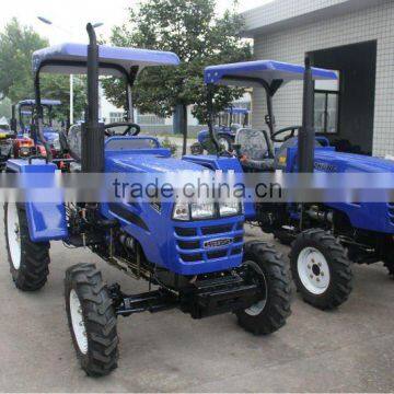 LZ304 30HP 4WD small farm tractor with rops, sunshade, shuttle gear shift, muti-way valve, front and rear ballast.