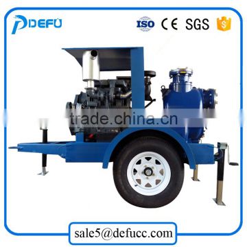 DEFU 6inch JT-6 diesel engine centrifugal drilling mud pump