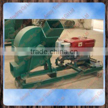 Diesel Engine Wood Crusher machine, 400-600kg/h