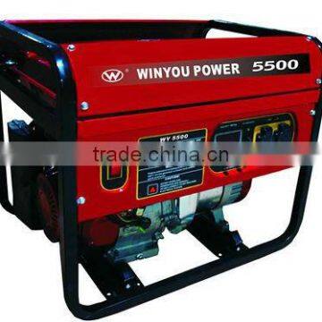 WY5500 5KVA 1kva-10kva Portable gasoline generators