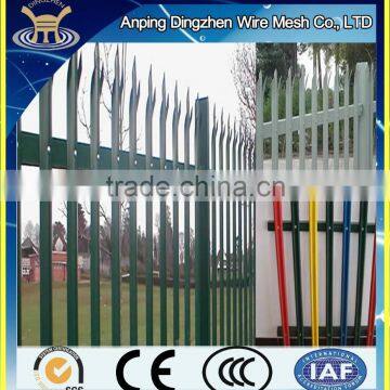 Cut -throat Price!!! Hot Sale High Quality Galvanized Steel Palisade Fence Prices