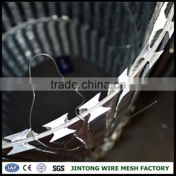 cbt-60 450mm coil diameter concertina razor barbed wires