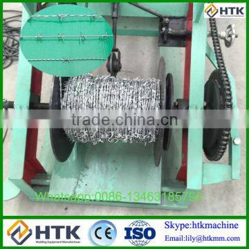 Automatic Double-stranded positive and negative twist Barbed Wire Making Machine