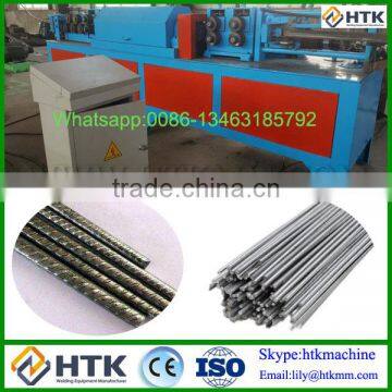 CNC automatic rebar steel wire rod straightening and cutting machine