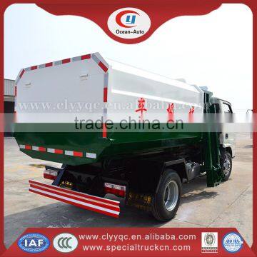 New Condition Dongfeng Small Hook Lift System Garbage Truck photo-2