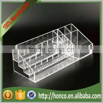 Cheapest Clear Colour 4 Tiers Cosmetics Nail Polish Acrylic Display Stand Rack photo-5