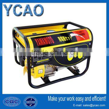 gasoline engine generator 2.8KW 3800 single phase gasoline generator