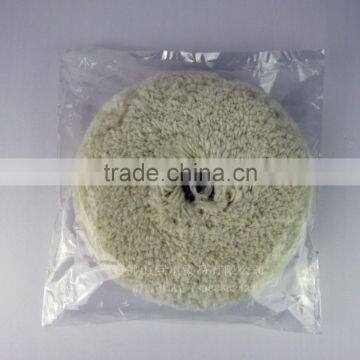 8'' Double Sides Wool Buffing Pad Made by RT112 Wool photo-2