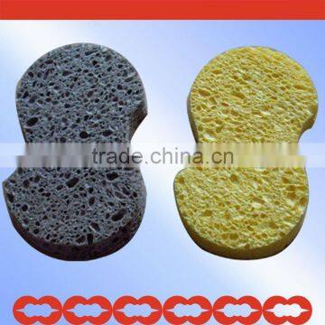 Cost saving cellulose face washing and cleansing sponge