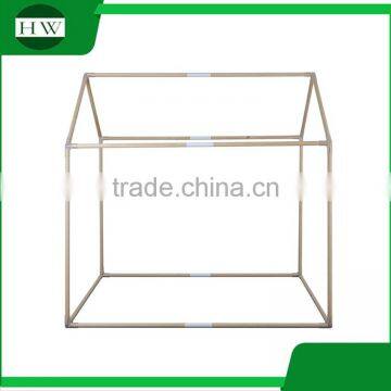 Wholesale OEM Durable Cotton Canvas Indoor Children Toy House Wood Kids Play Cubby House photo-4