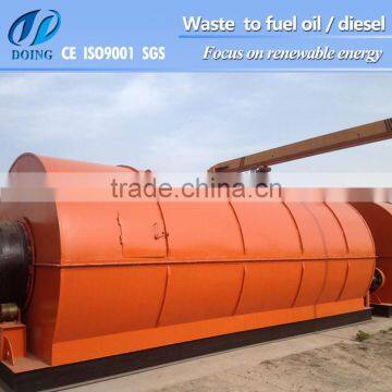 plastic refinery to diesel oil machine