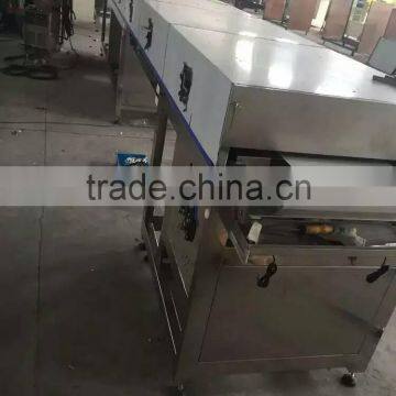 China Custom Chocolate Enrobing Machine/cookie chocolate coating machine