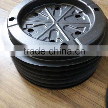 Black PS Plastic Flowerpot Backing Base, 18*18*1.6cm photo-4