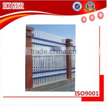 High quality about zinc fence with ISO9001