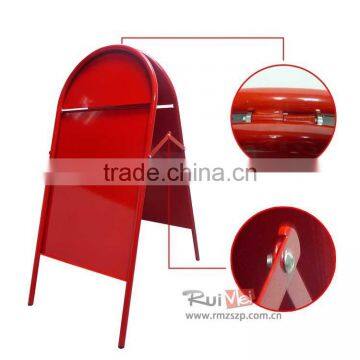 Double Sides Metal Advertising Board Rack photo-3