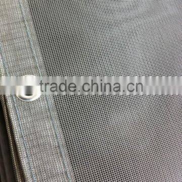 Flame Retardant PVC Dip Mesh Sheet 160GSM 420D/16X15 photo-4