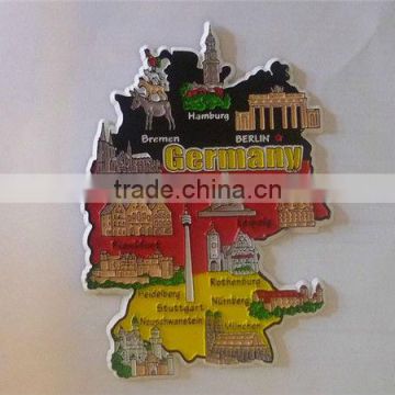 Germany custom polyresin tourist magnet