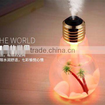 Bulb Humidifier 2016 Newest Mini Humidifier Night Lights Humidifier Colorful Bulbs Humidifier photo-3