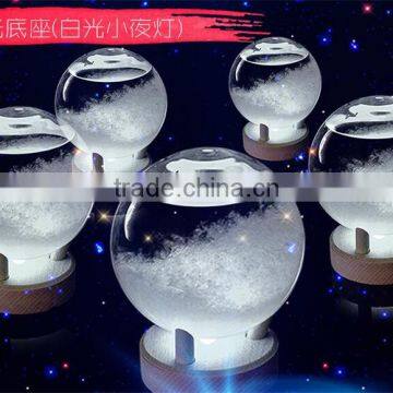 Wishing Ball Weather Forecast Bottle Best Gift Storm Glass Glass Barometer Weather Forecast Rain Bottle photo-5
