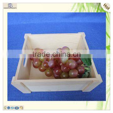 Wholesale Unfinished Serving Candy Pizza Pine Wooden Tray photo-5