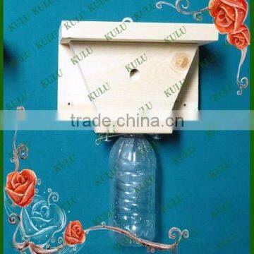 FSC new design cheap hanging wooden bee trap